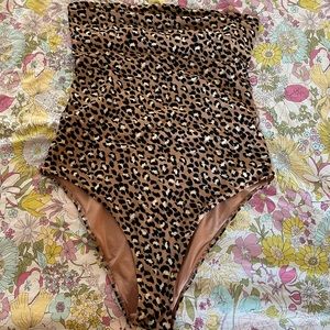 Cheetah Swimsuit Long